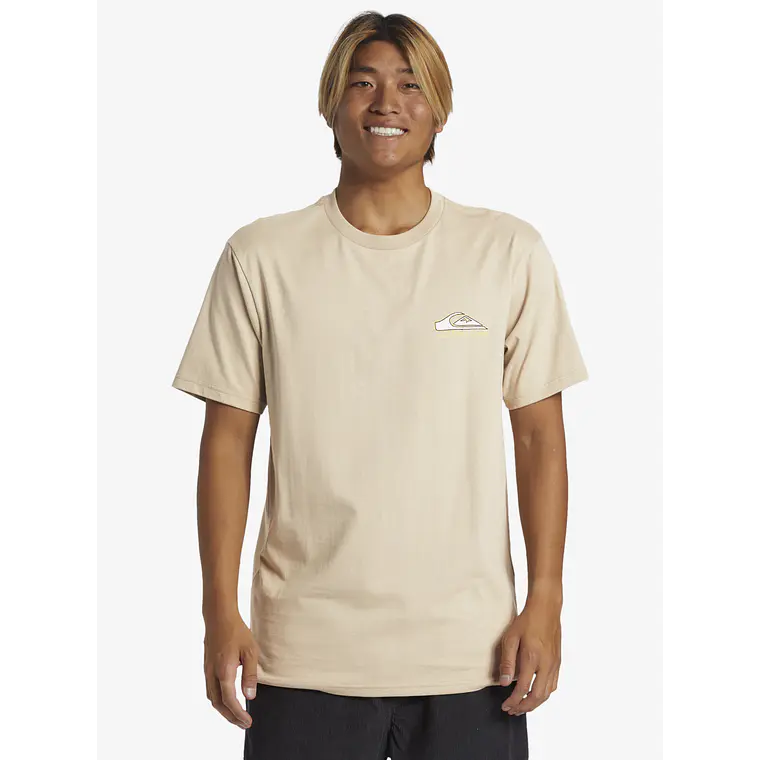 T-Shirt Quiksilver Mens Step Up Mor 1