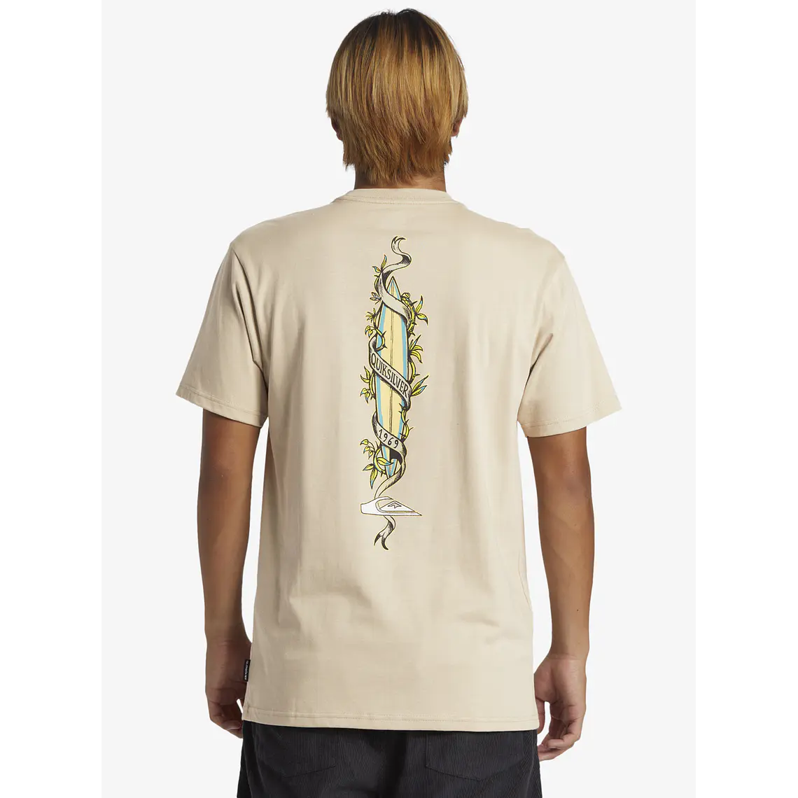 T-Shirt Quiksilver Mens Step Up Mor 2