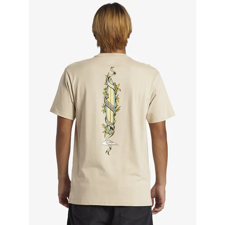 T-Shirt Quiksilver Mens Step Up Mor 2