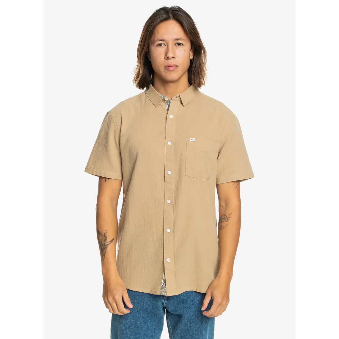 Camisa Quiksilver Mens Time Box 1