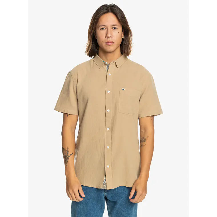 Camisa Quiksilver Mens Time Box 1