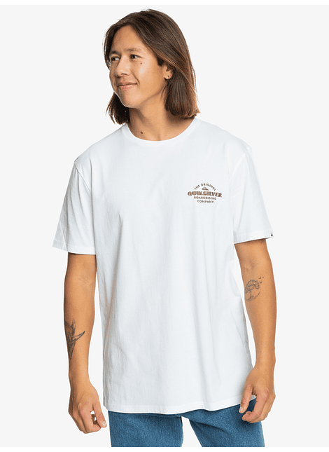 T-Shirt Quiksilver Mens Tradesmith Ss