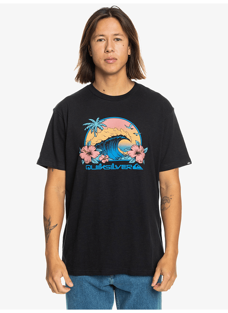 T-Shirt Quiksilver Mens Riding Today Ss