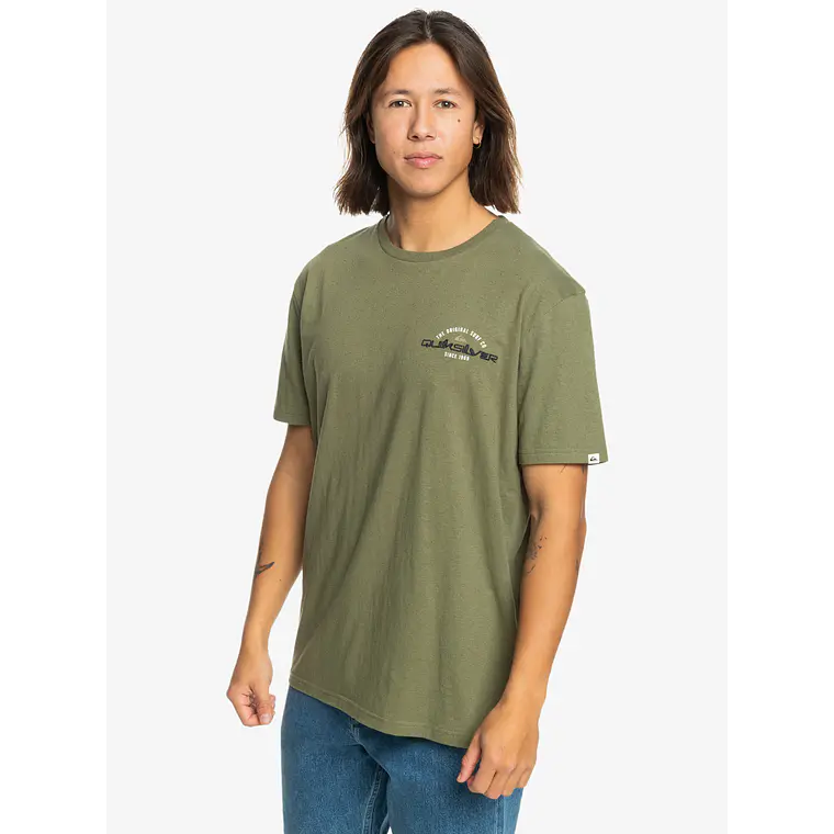 T-Shirt Quiksilver Mens Arched Type Ss 1