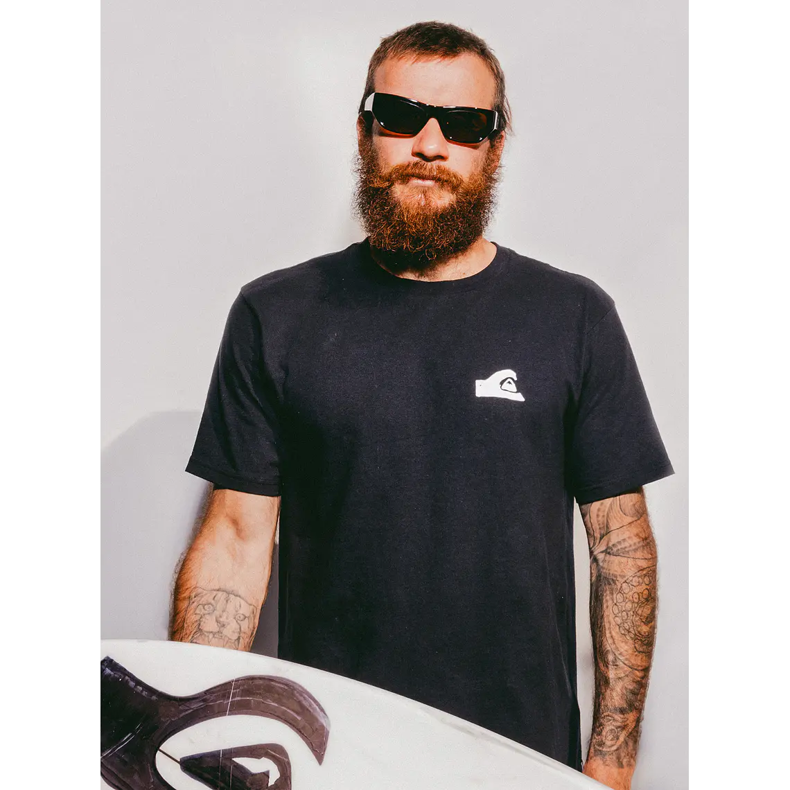 T-Shirt Quiksilver Mens Qs Mikey Logo Dna 1