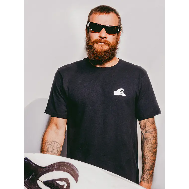 T-Shirt Quiksilver Mens Qs Mikey Logo Dna 1