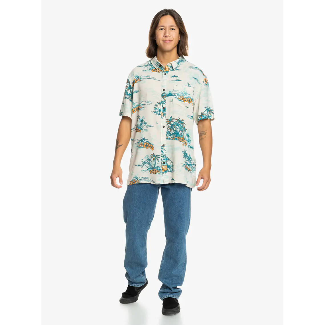 Camisa Quiksilver Mens Longmanhill Ss 2