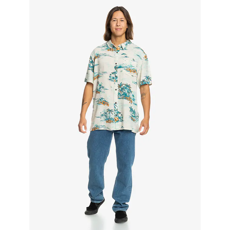 Camisa Quiksilver Mens Longmanhill Ss 2