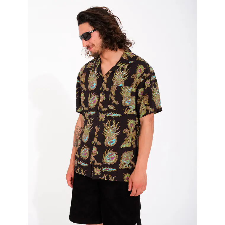 Camisa Volcom Men Fa Tetsunori Ss 1