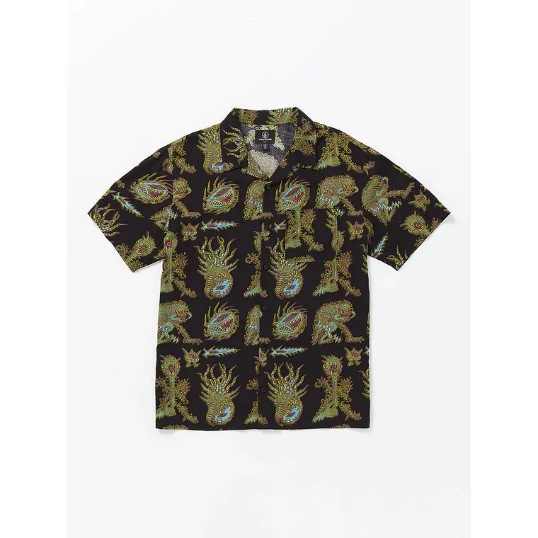 Camisa Volcom Men Fa Tetsunori Ss 3