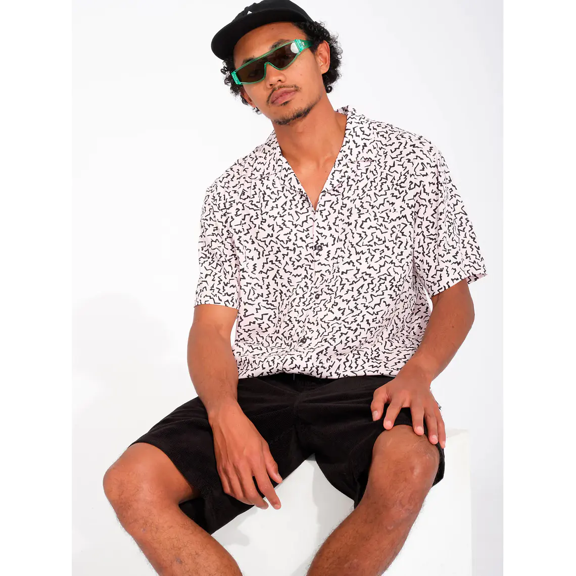 Camisa Volcom Men Asphalt Beach Ss 1