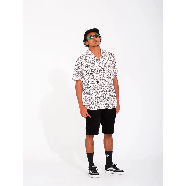 Camisa Volcom Men Asphalt Beach Ss 3