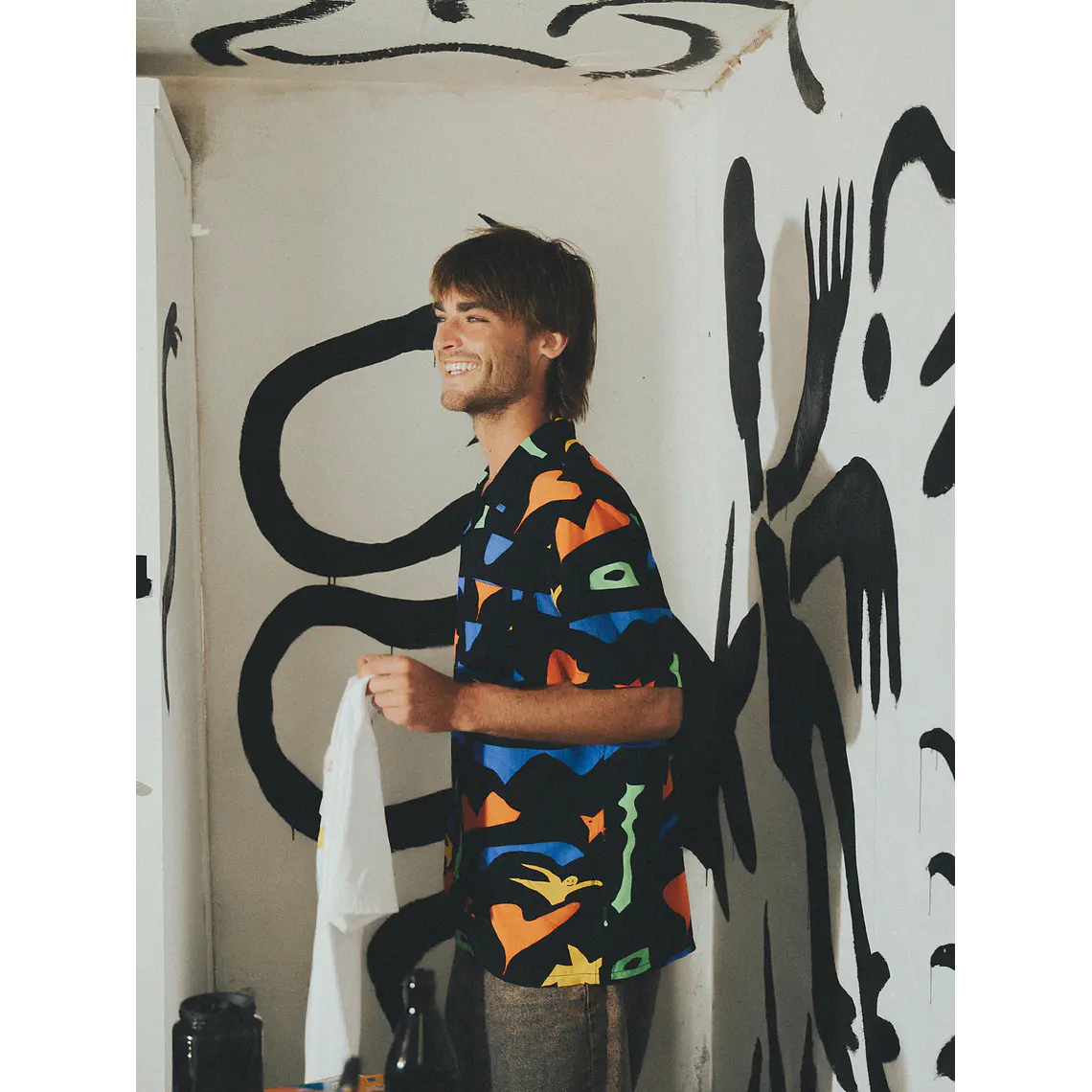 Camisa Volcom Men Fa Arthur Longo Ss 3
