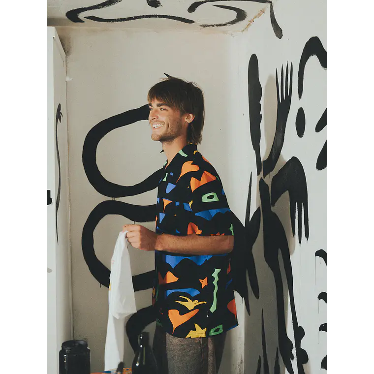 Camisa Volcom Men Fa Arthur Longo Ss 3