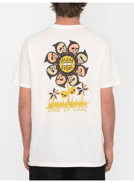 T-Shirt Volcom Men Flower Budz Fty Sst