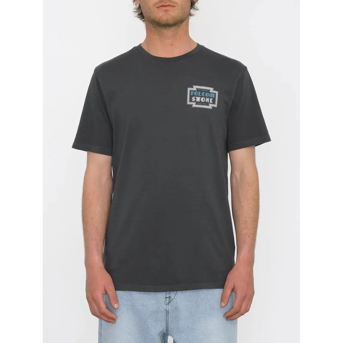 T-Shirt Volcom Men Saxy Cat Sst 1