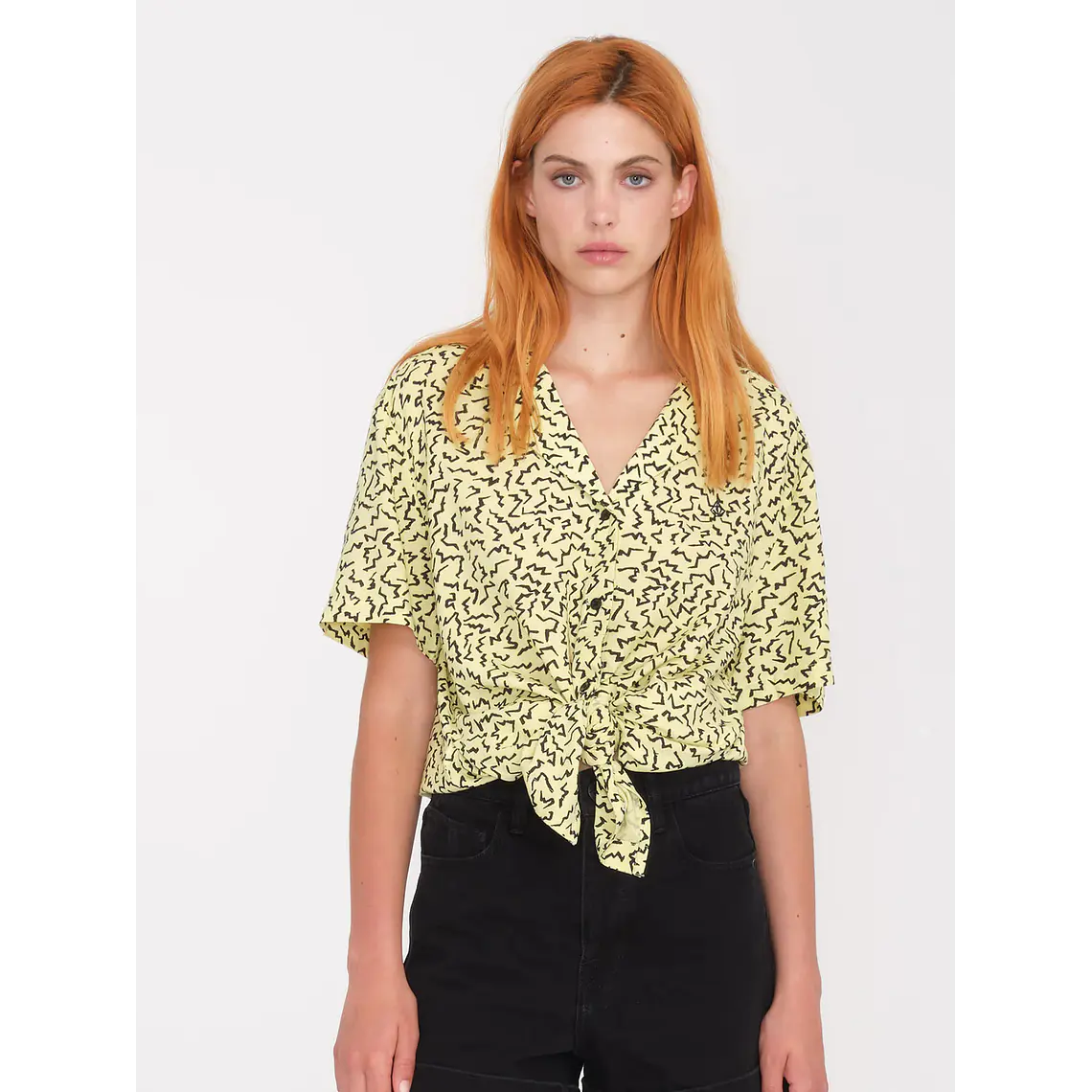 Camisa Volcom Wos Surfpunk Woven Ss 1
