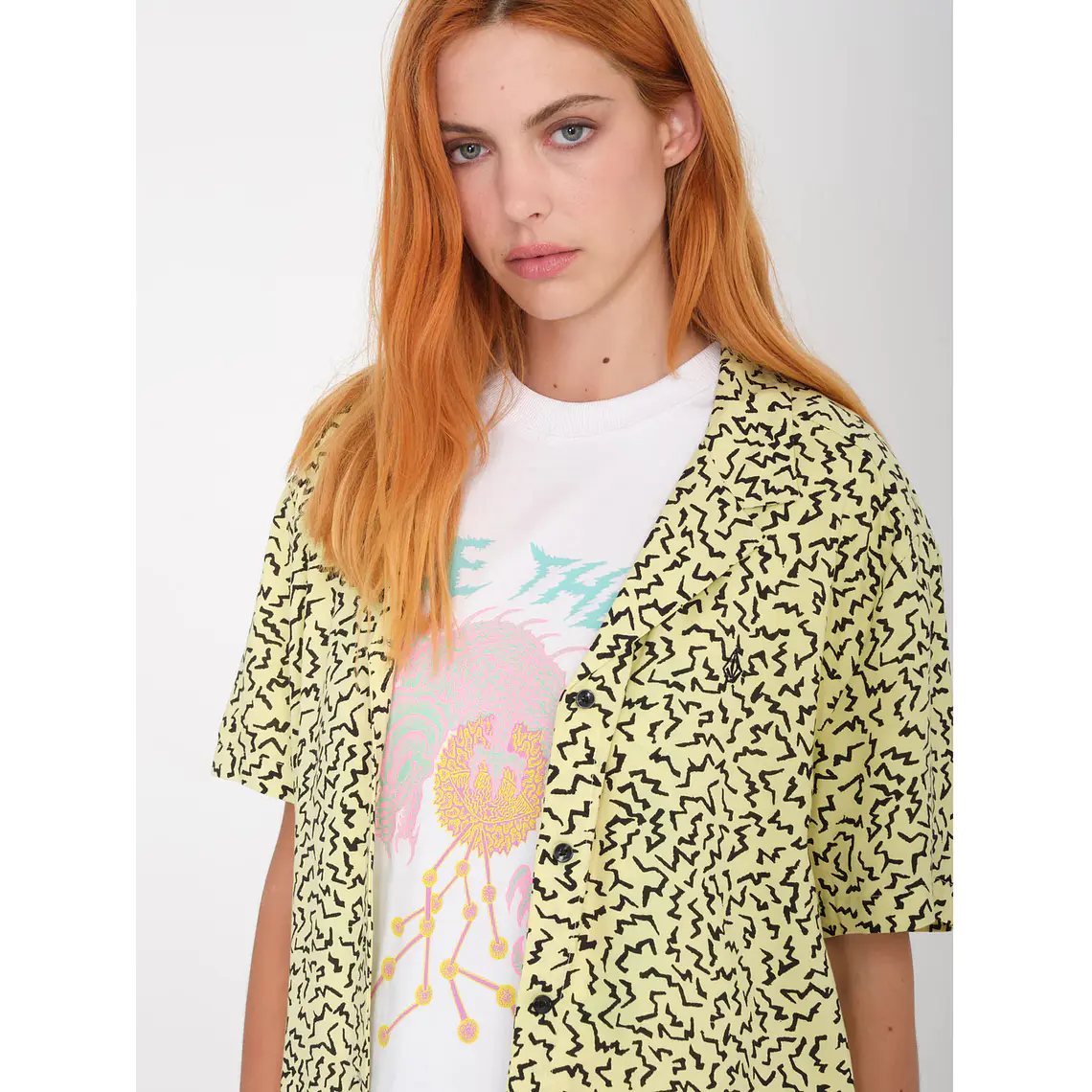 Camisa Volcom Wos Surfpunk Woven Ss 3
