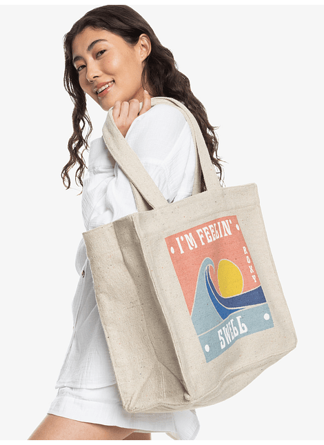 Saco Roxy Wos Drink The Wave Tote