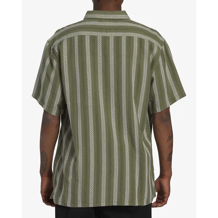 Camisa Billabong Sundays Jacquard Ss 2