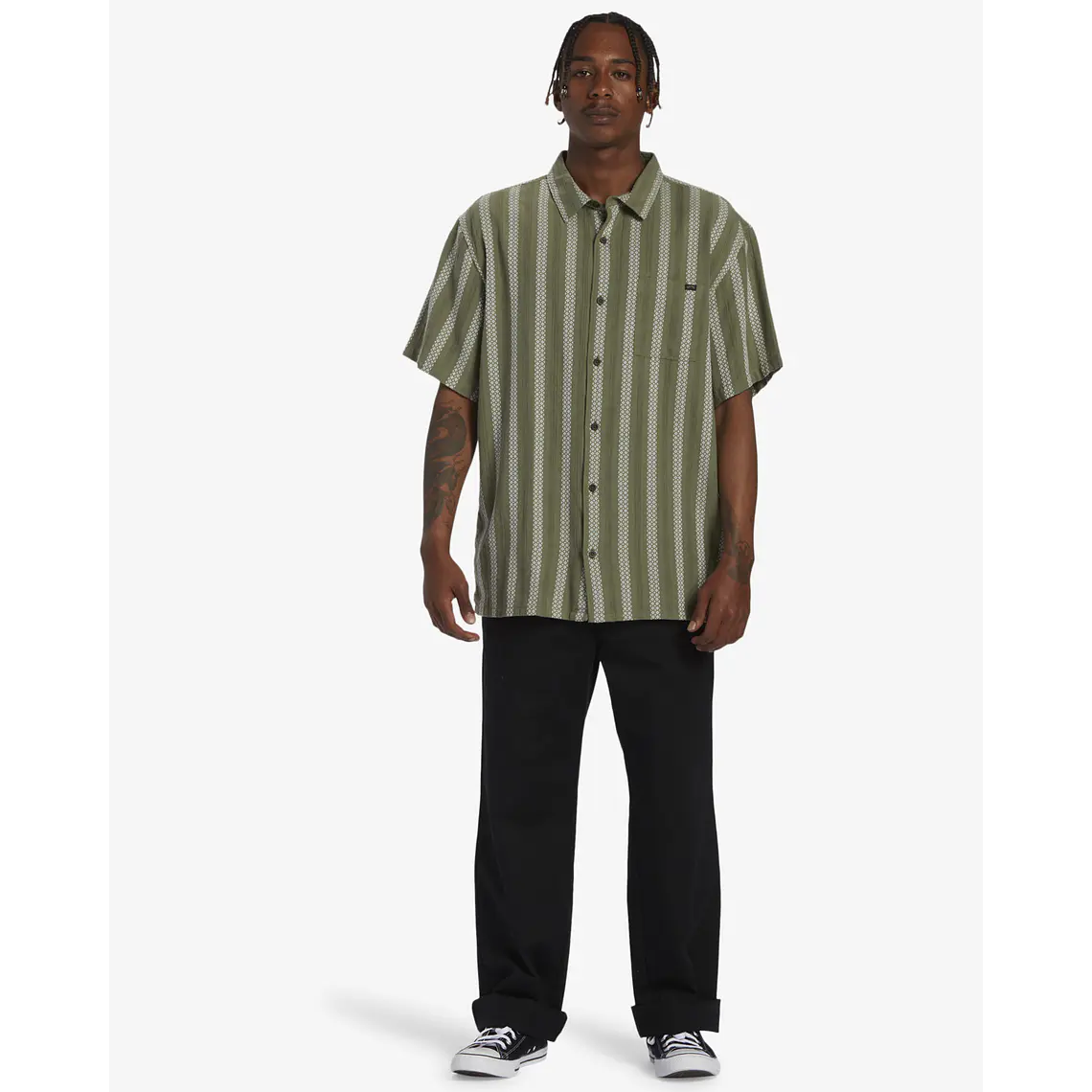 Camisa Billabong Sundays Jacquard Ss 3