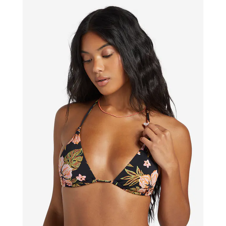 Bikini Top Billabong Hooked On Tropics Multi Tri 1