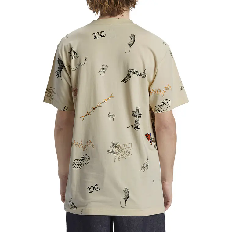 T-Shirt DC Mens Scribble Ss 2