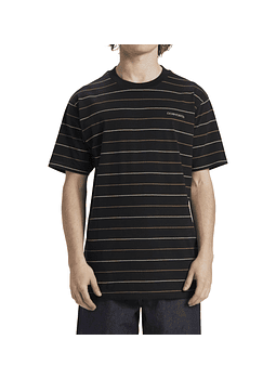 T-Shirt DC Mens Lowstate Stripe Ss