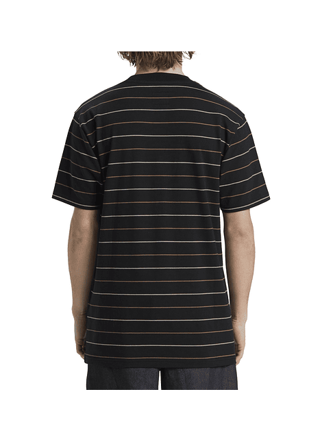 T-Shirt DC Mens Lowstate Stripe Ss