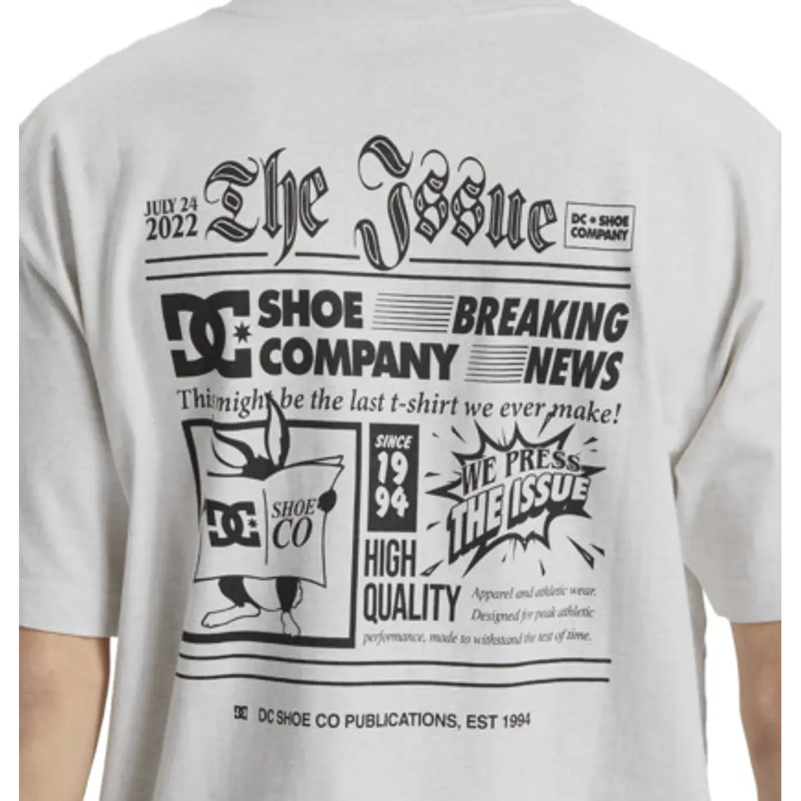 T-Shirt DC Mens The Issue Hss 4