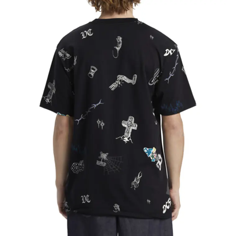 T-Shirt DC Mens Scribble Ss 2