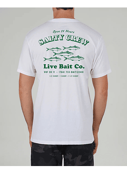 T-Shirt Salty Crew Green Rat Pack Premium