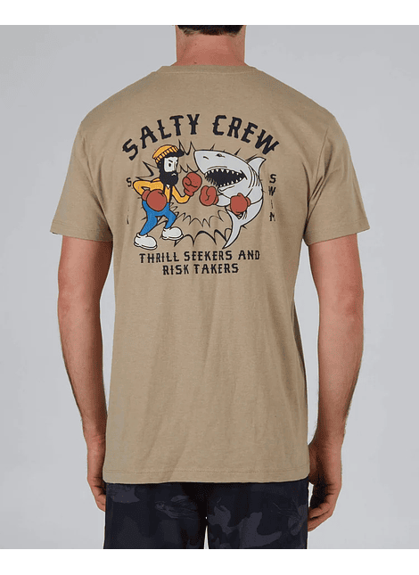 T-Shirt Salty Crew Fish Fight Standard
