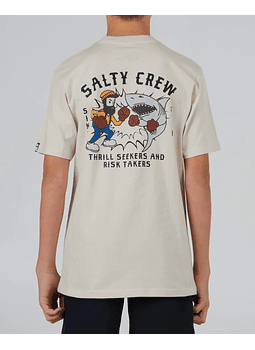 T-Shirt Salty Crew Fish Fight Boys S/S