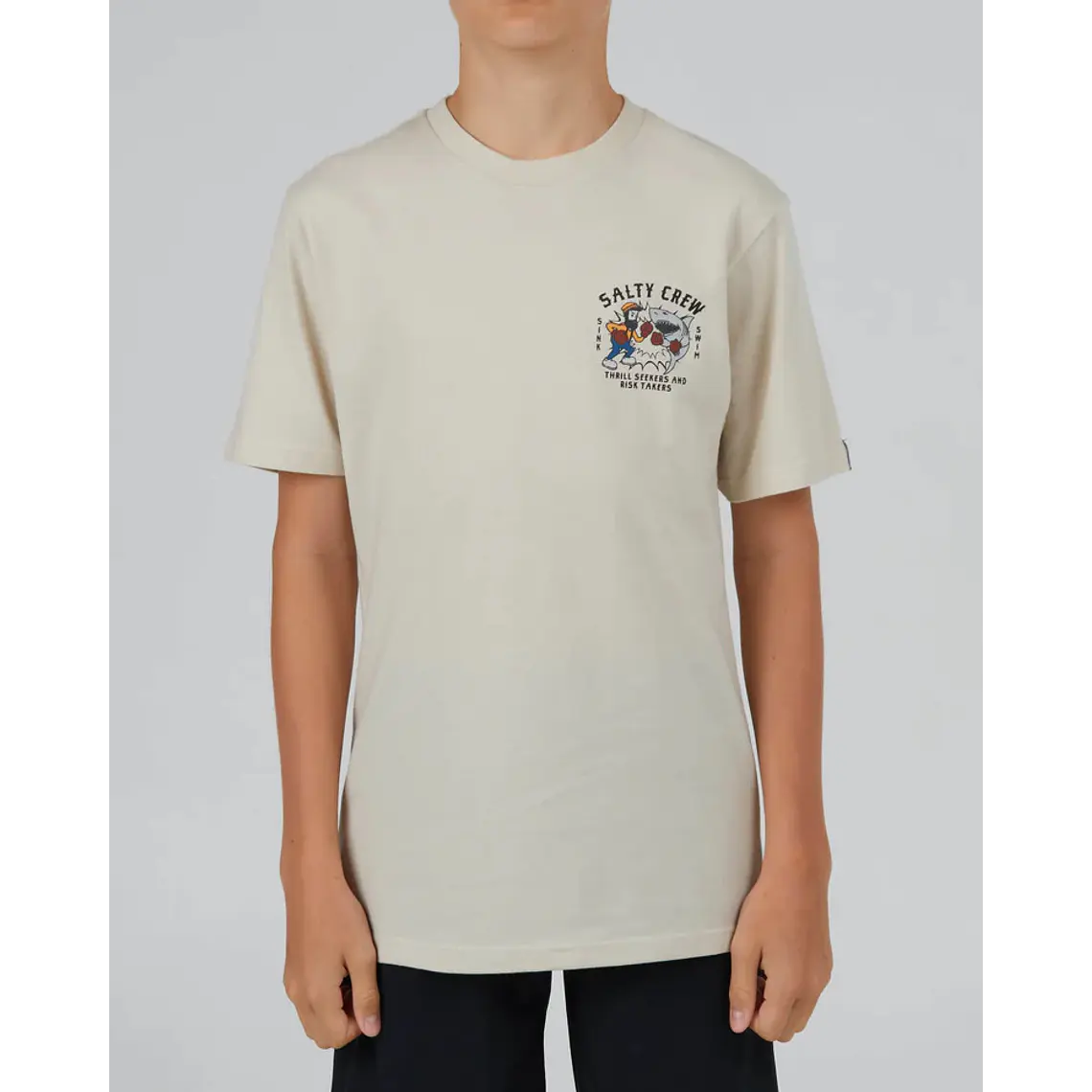 T-Shirt Salty Crew Fish Fight Boys S/S 2