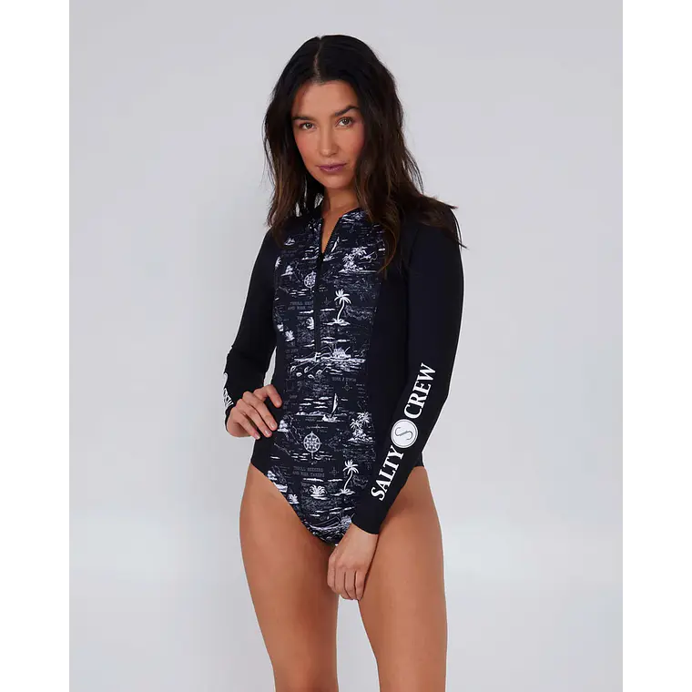 Licra Salty Crew Deep Sea One Piece Rashguard 1