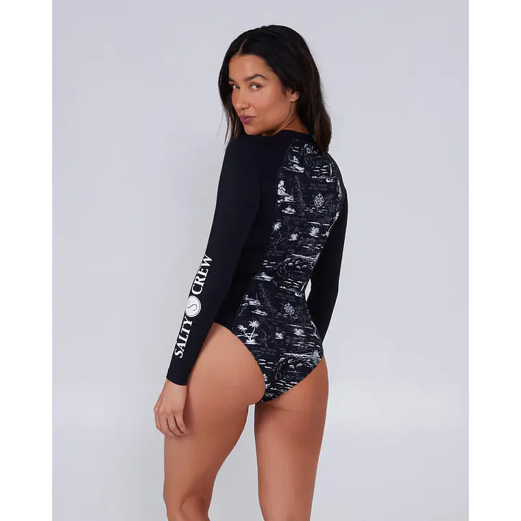Licra Salty Crew Deep Sea One Piece Rashguard 2