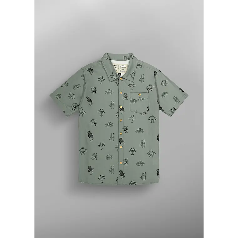 Camisa Picture Mens Mataikona Shirt SS 3