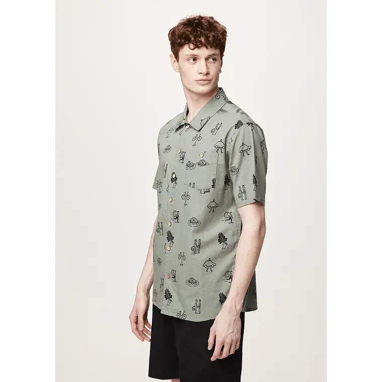 Camisa Picture Mens Mataikona Shirt SS 1