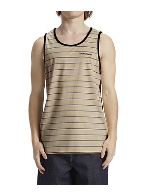T-Shirt Alças DC Mens Lowstate Stripe Tank