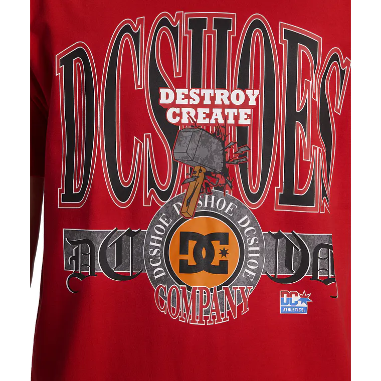 T-Shirt DC Mens Shy Town Hss 3