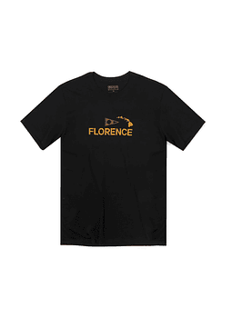 T-Shirt Florence Logo Island Chain