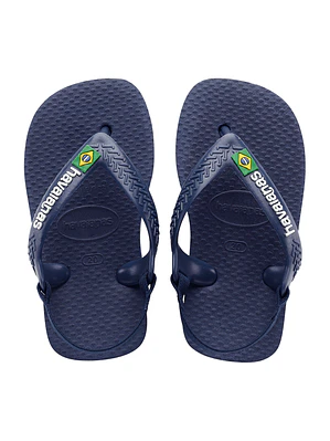 Chinelos Havaianas Baby Brasil Logo Ii