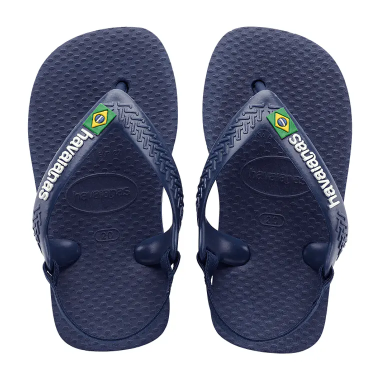 Chinelos Havaianas Baby Brasil Logo Ii 1