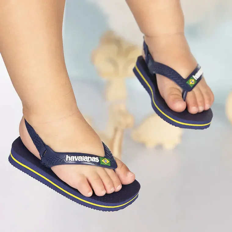 Chinelos Havaianas Baby Brasil Logo Ii 2