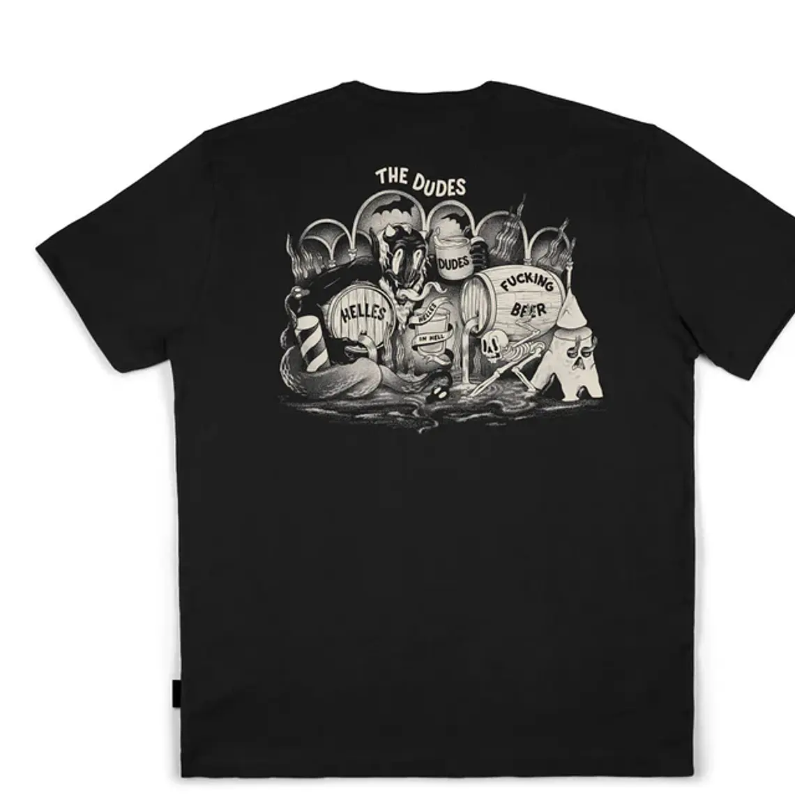 T-Shirt The Dudes Helles in Hell 1