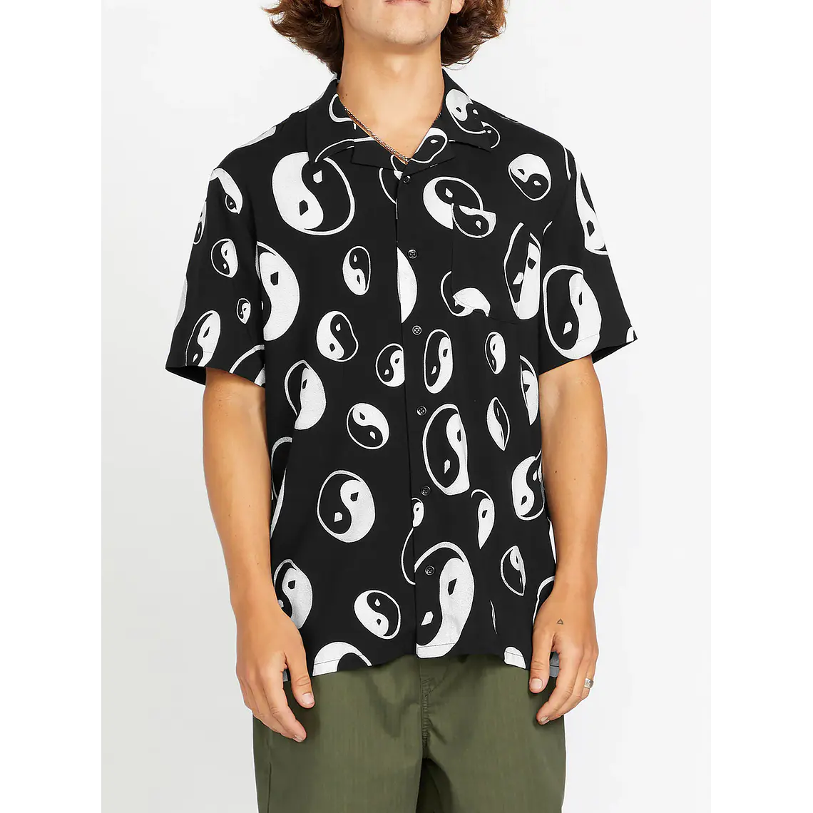 Camisa Volcom Men Purestone Ss 1