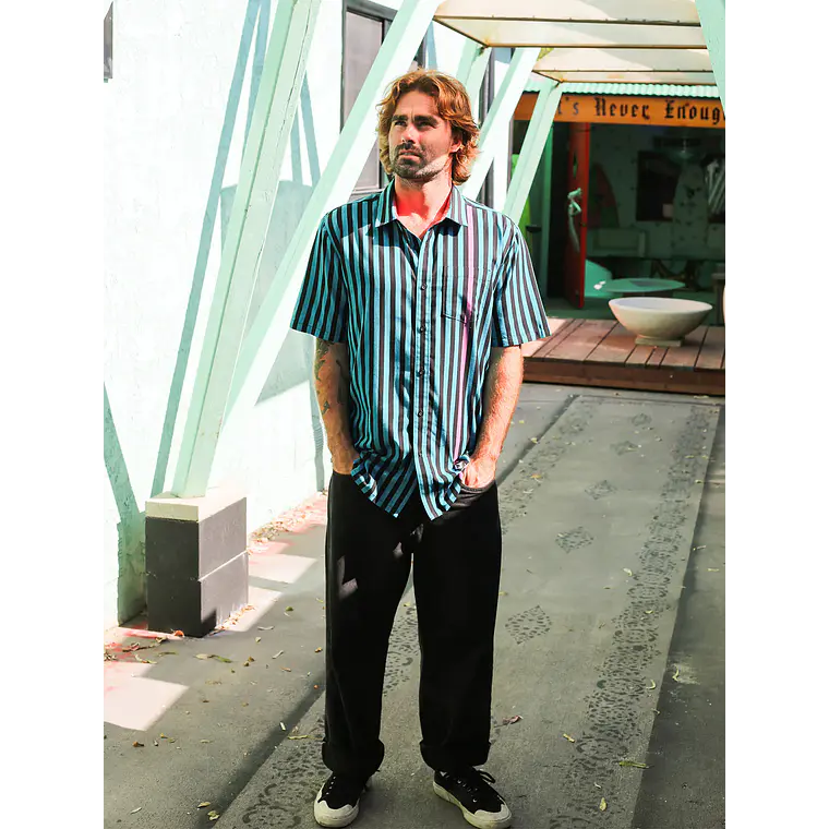Camisa Volcom Men Schroff X Volcom Stripe Ss 3