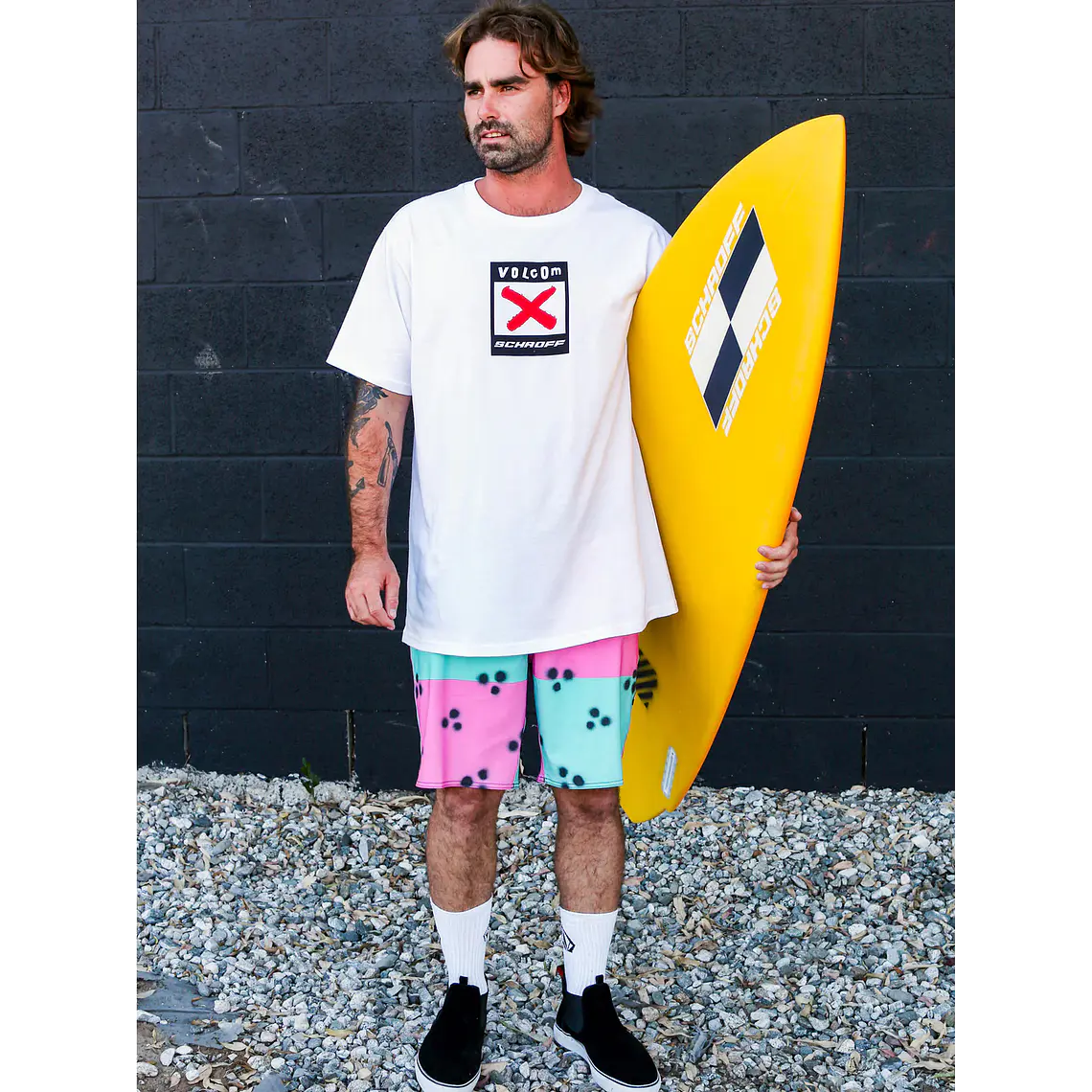 T-Shirt Volcom Men Schroff X Volcom Sst 3