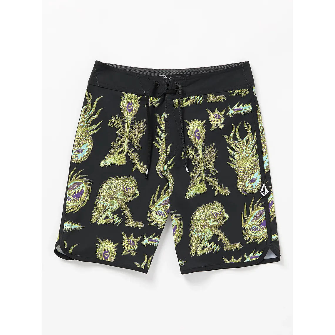 Boardshort Volcom Kids Fa Tetsunori Mod Scallop 1